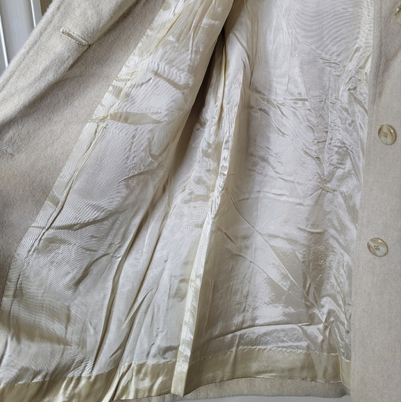 VTG Herman Kay Wool Car Coat Size 12 Made in USA Classic 3-Button Lined - Picture 6 of 11